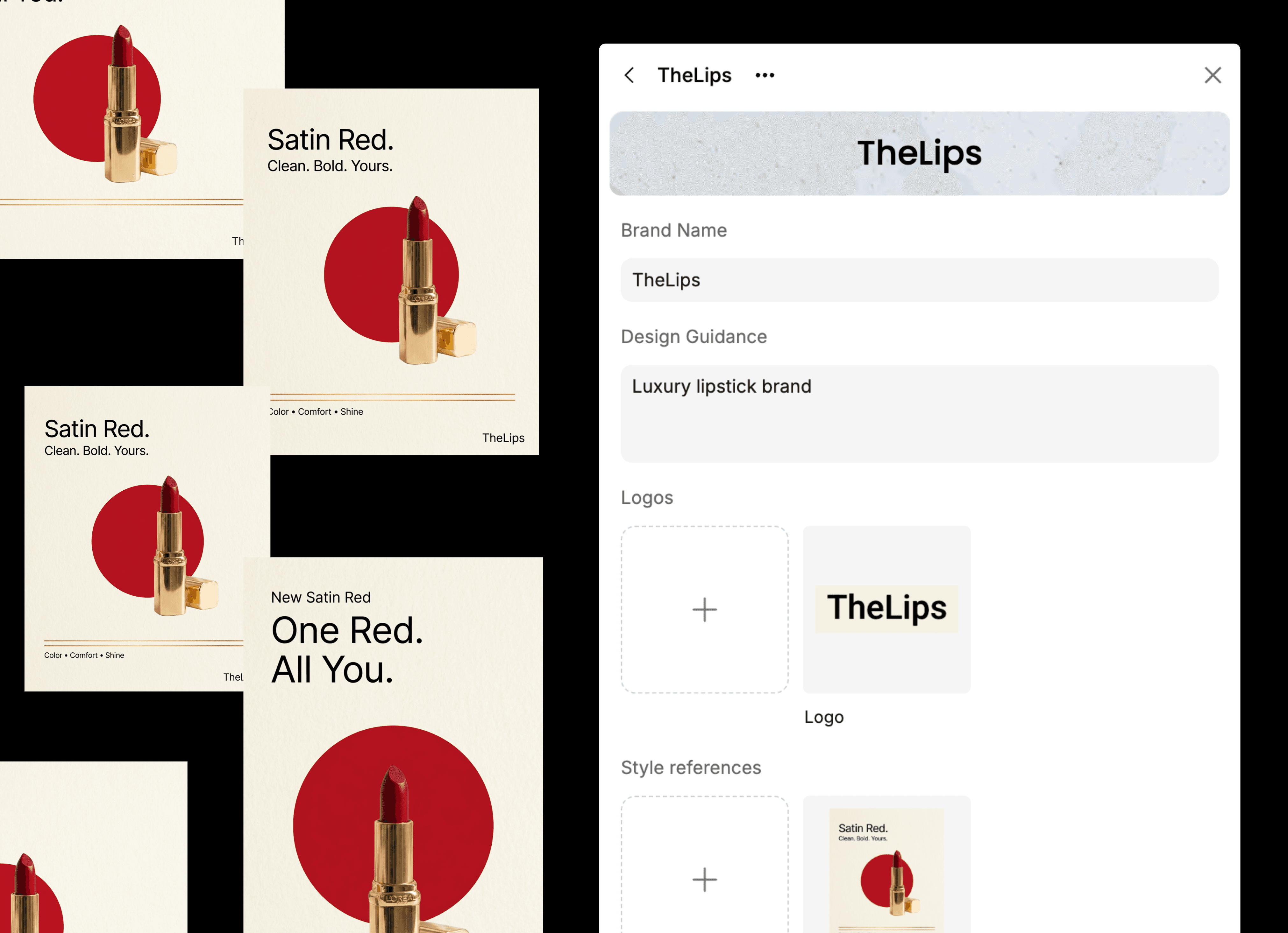 An image of Freelio's project ui