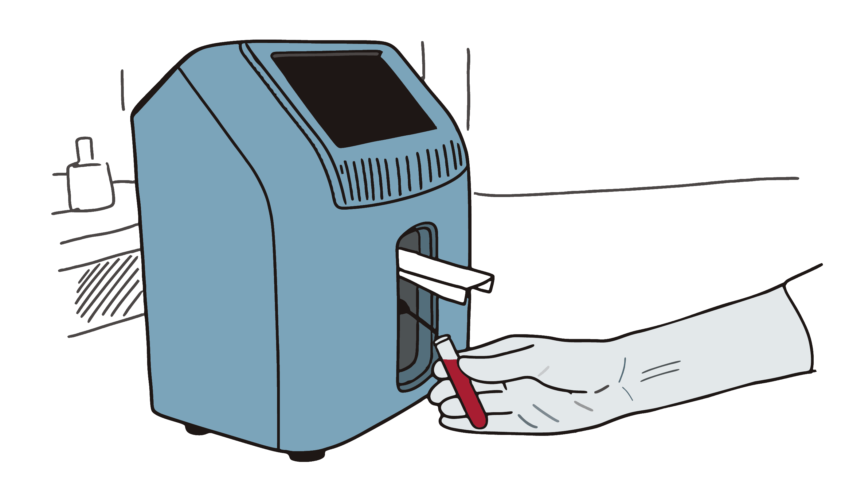 Illustration - Analyse de sang
