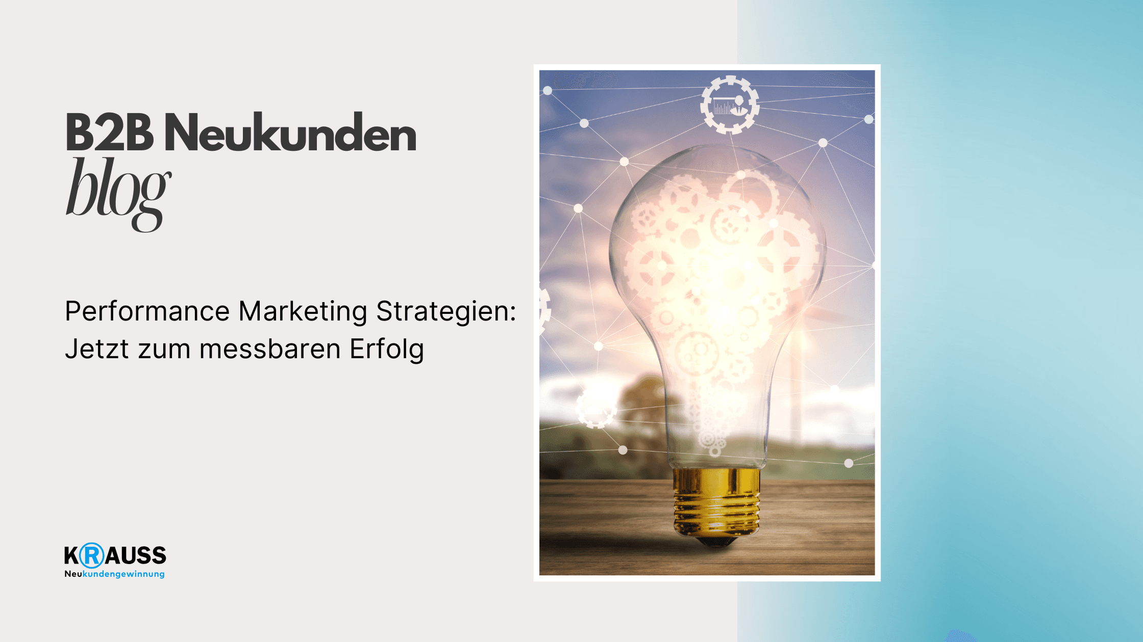 Performance Marketing Strategien