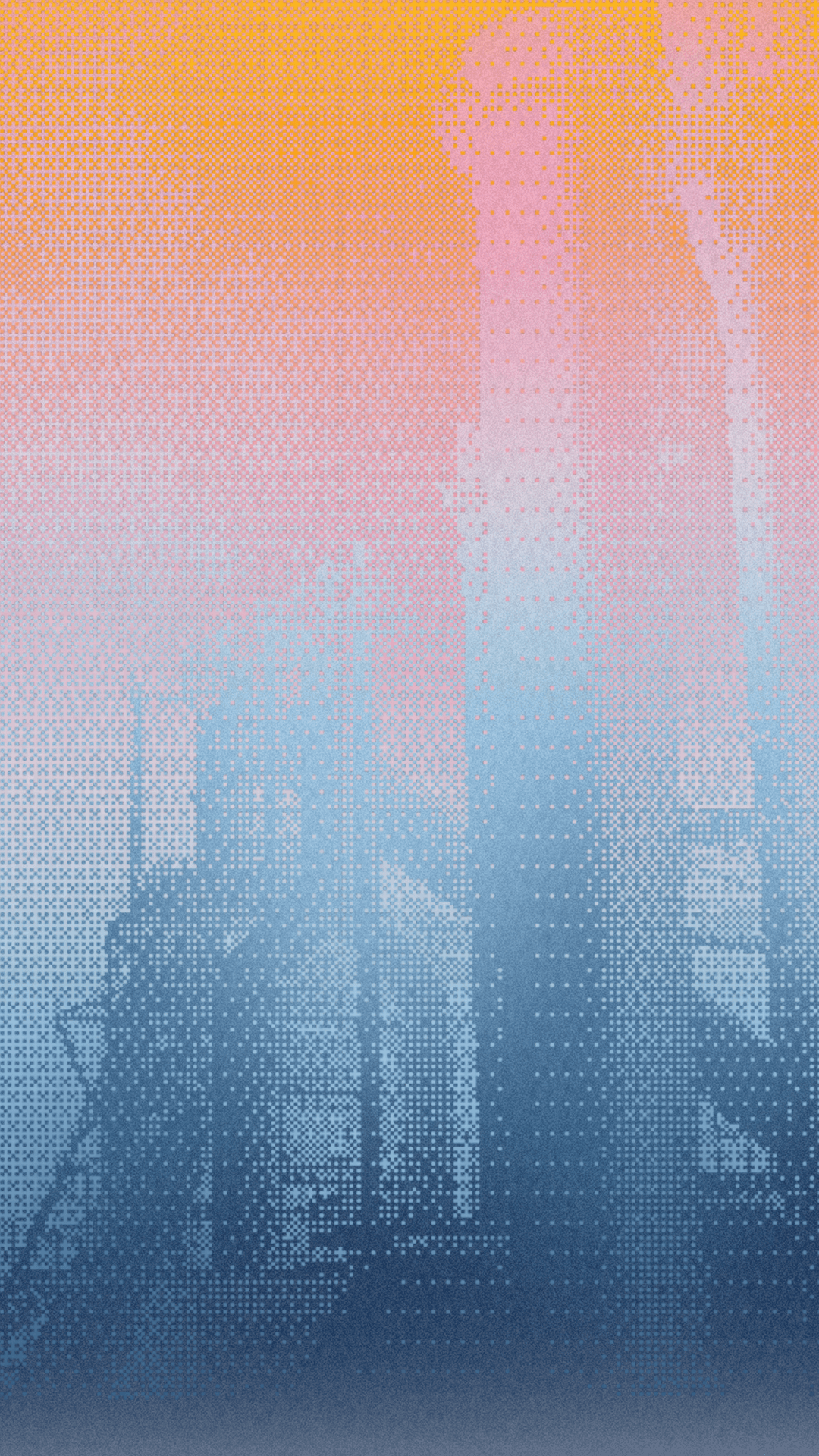 Sunset gradient with noise