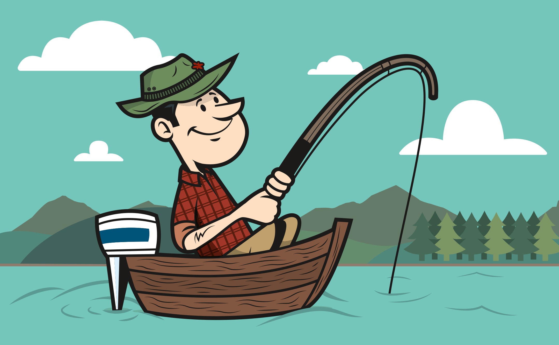 Fishing for compliments