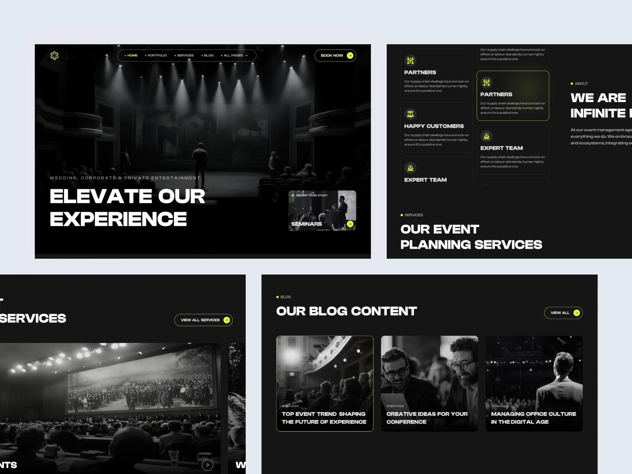 Event Website Template