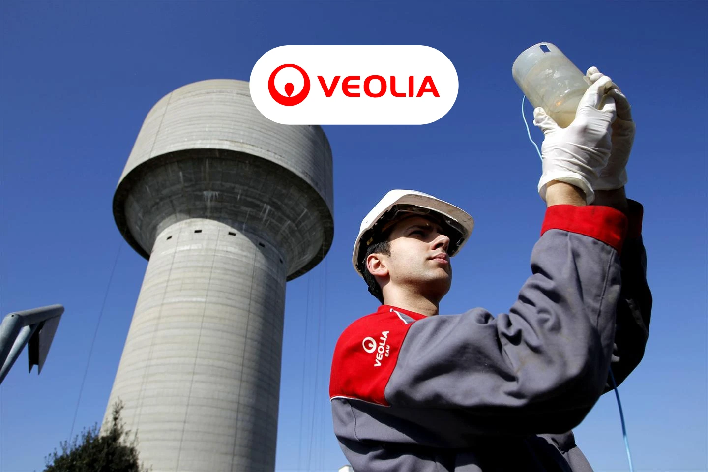 un technicien en alternance chez veolia