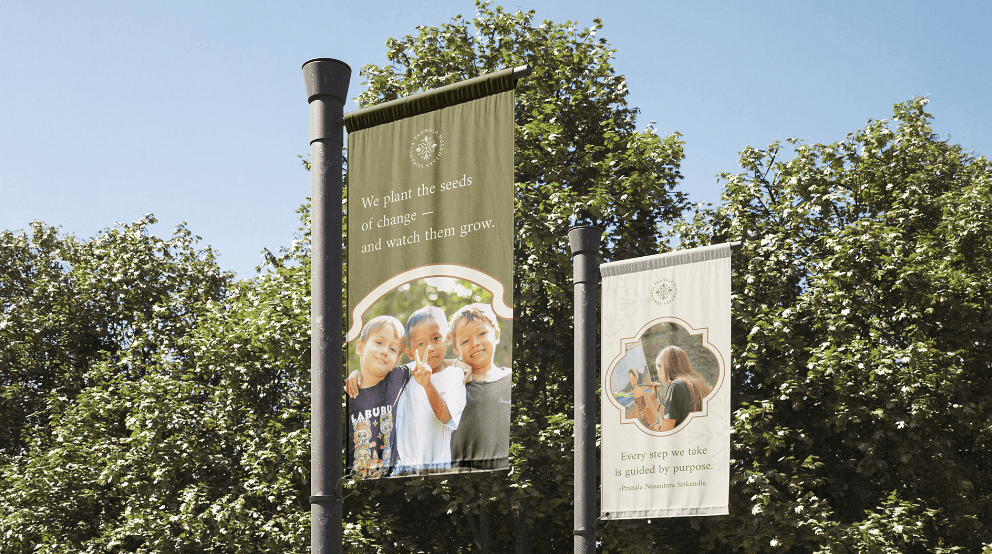 A screenshot for the footer of the website