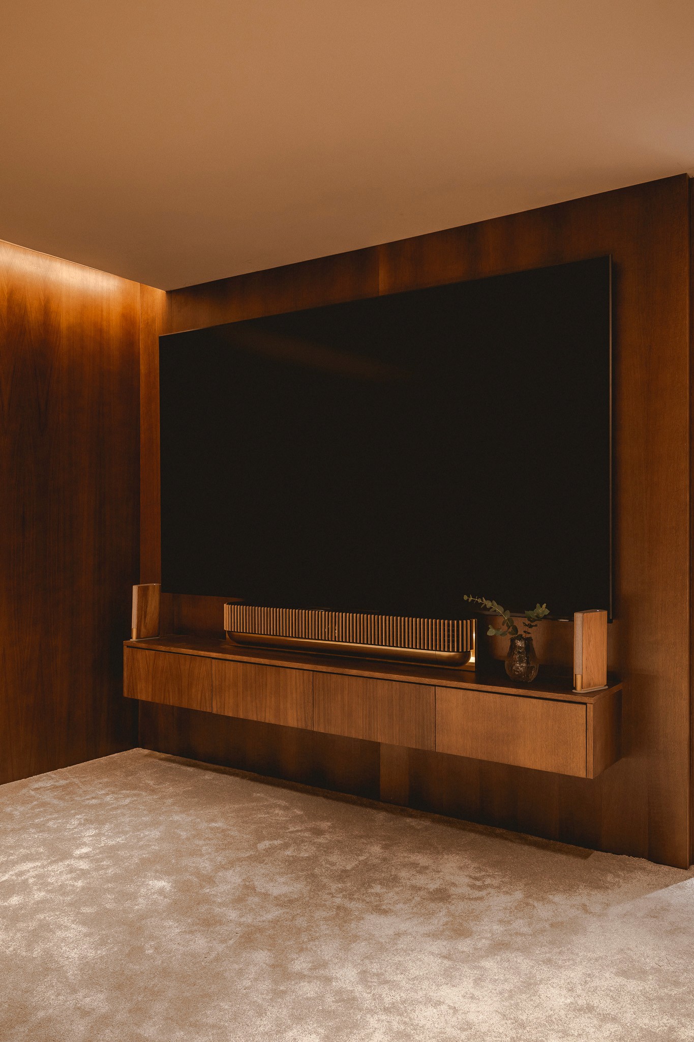 Cinema room in Marbella, design by Concept Living