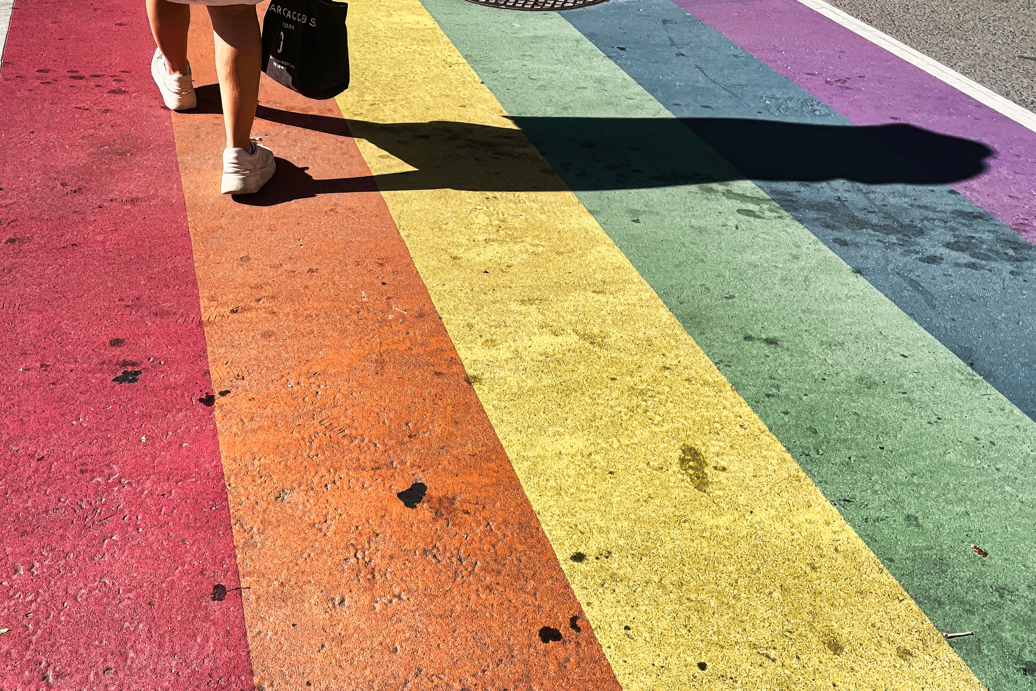 Woman with color palette