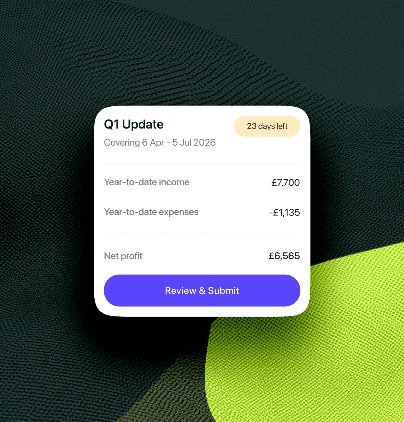 August HMRC MTD submission