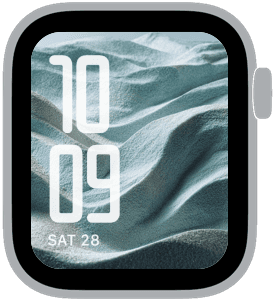 tidemark Apple Watch face preview 3 featuring abstract, gradient, summer, and spring.