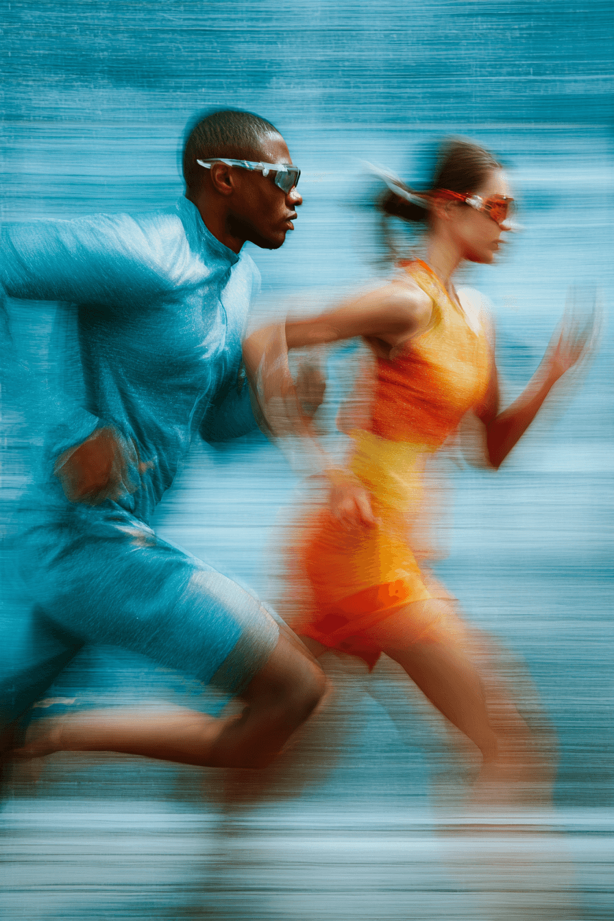 Fitness technology product website for Momentum Labs with performance-focused UI.