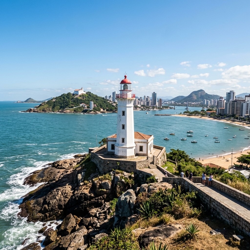 Farol de Santa Luzia, institutional symbol used by IDTES