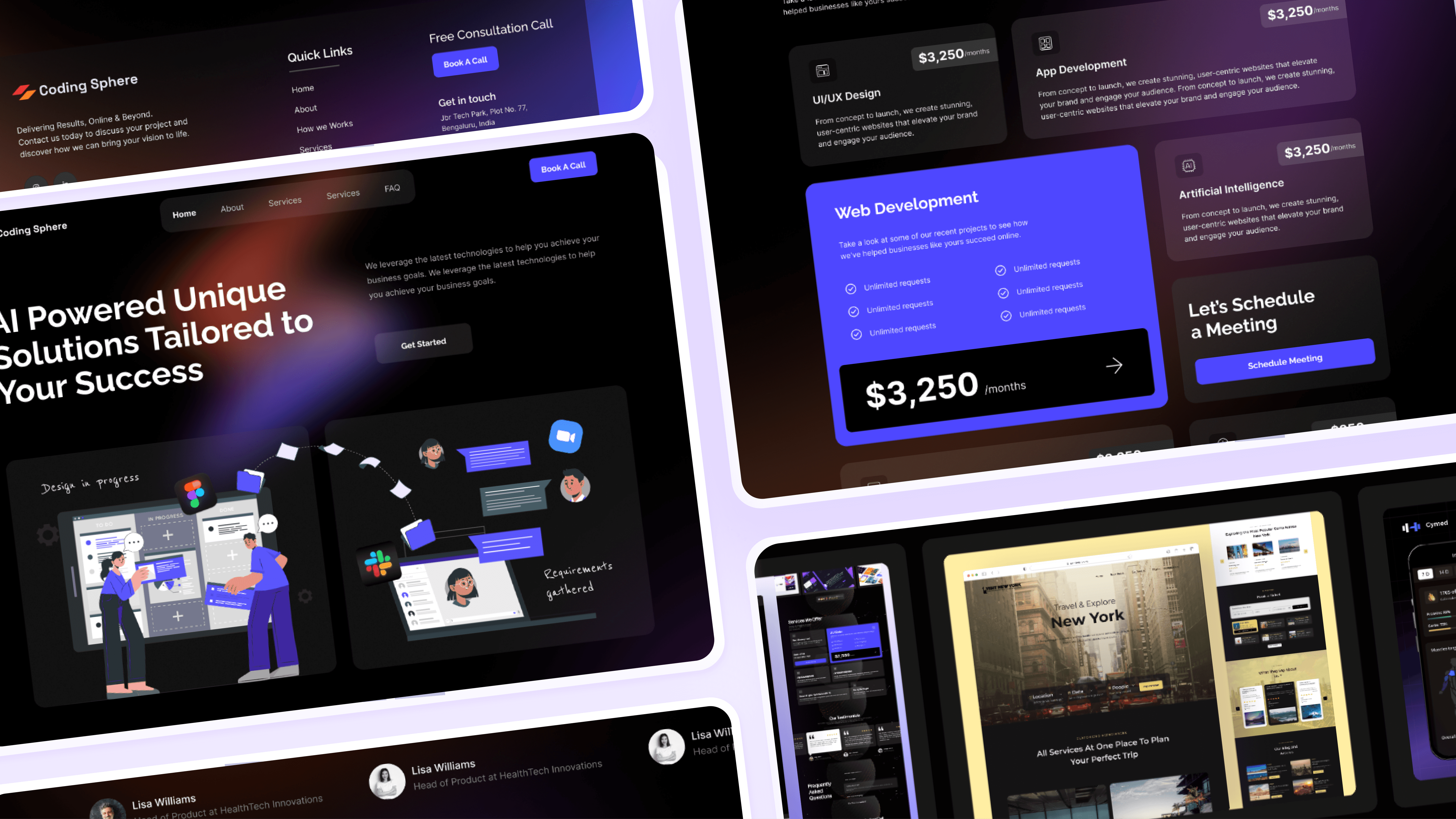 Coding sphere dribble shot mockup