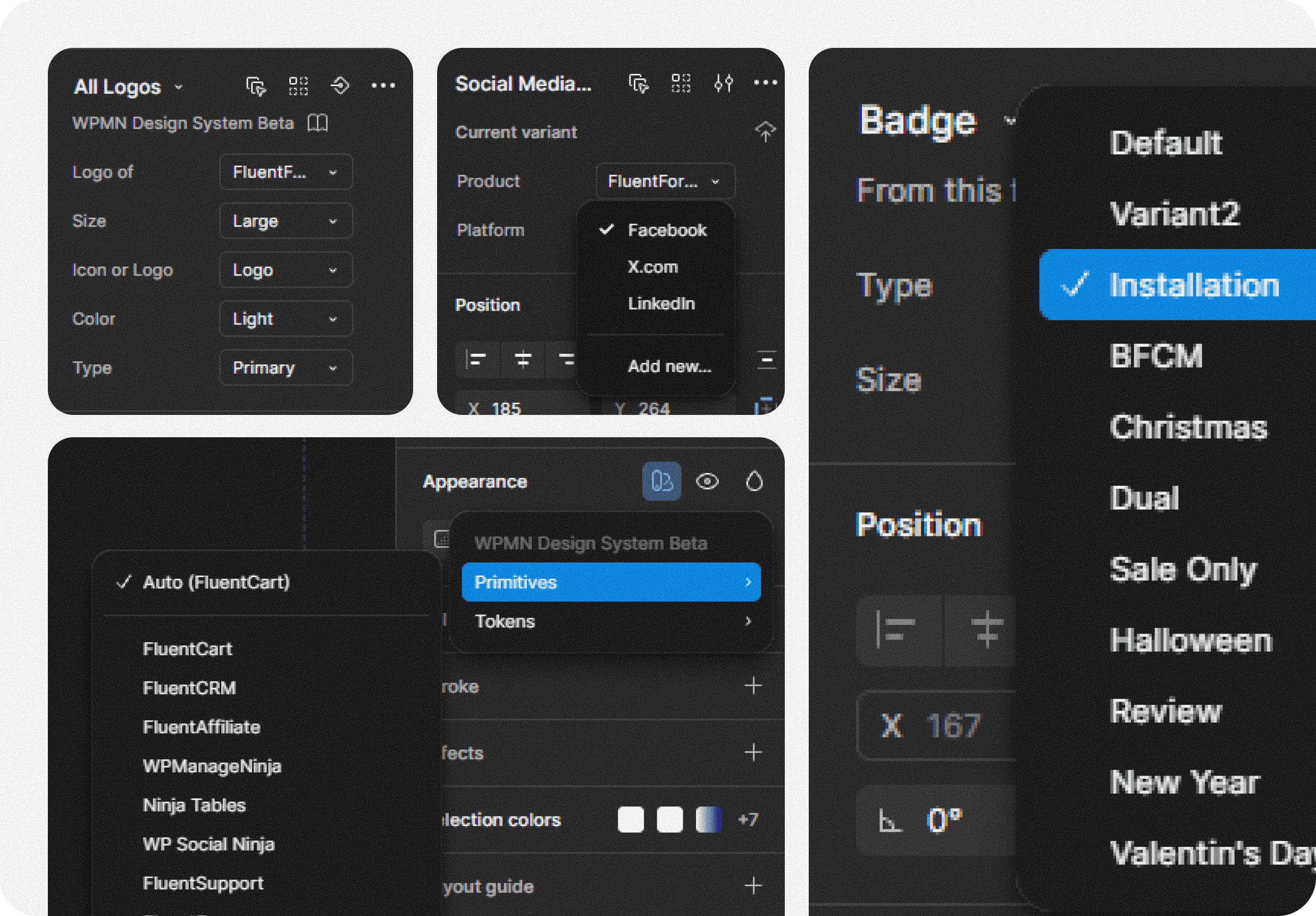 Unified brand marketing assets for over 1.25 million businesses, designed using a scalable visual framework.