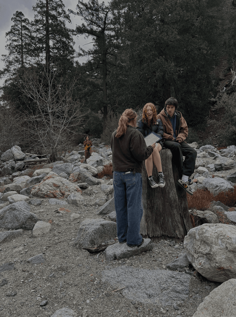 Hiking the hills with friends