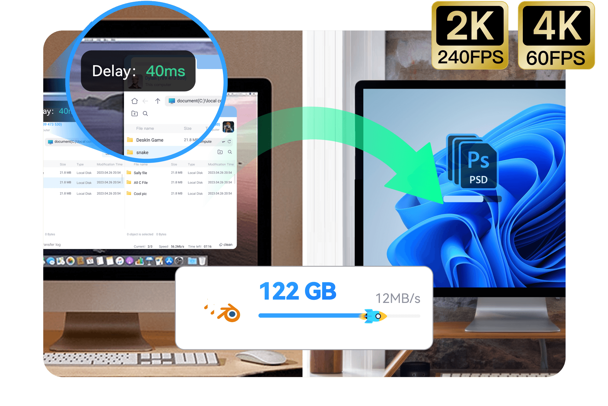 DeskIn Fast and Easy File Transfers Without Size Restrictions