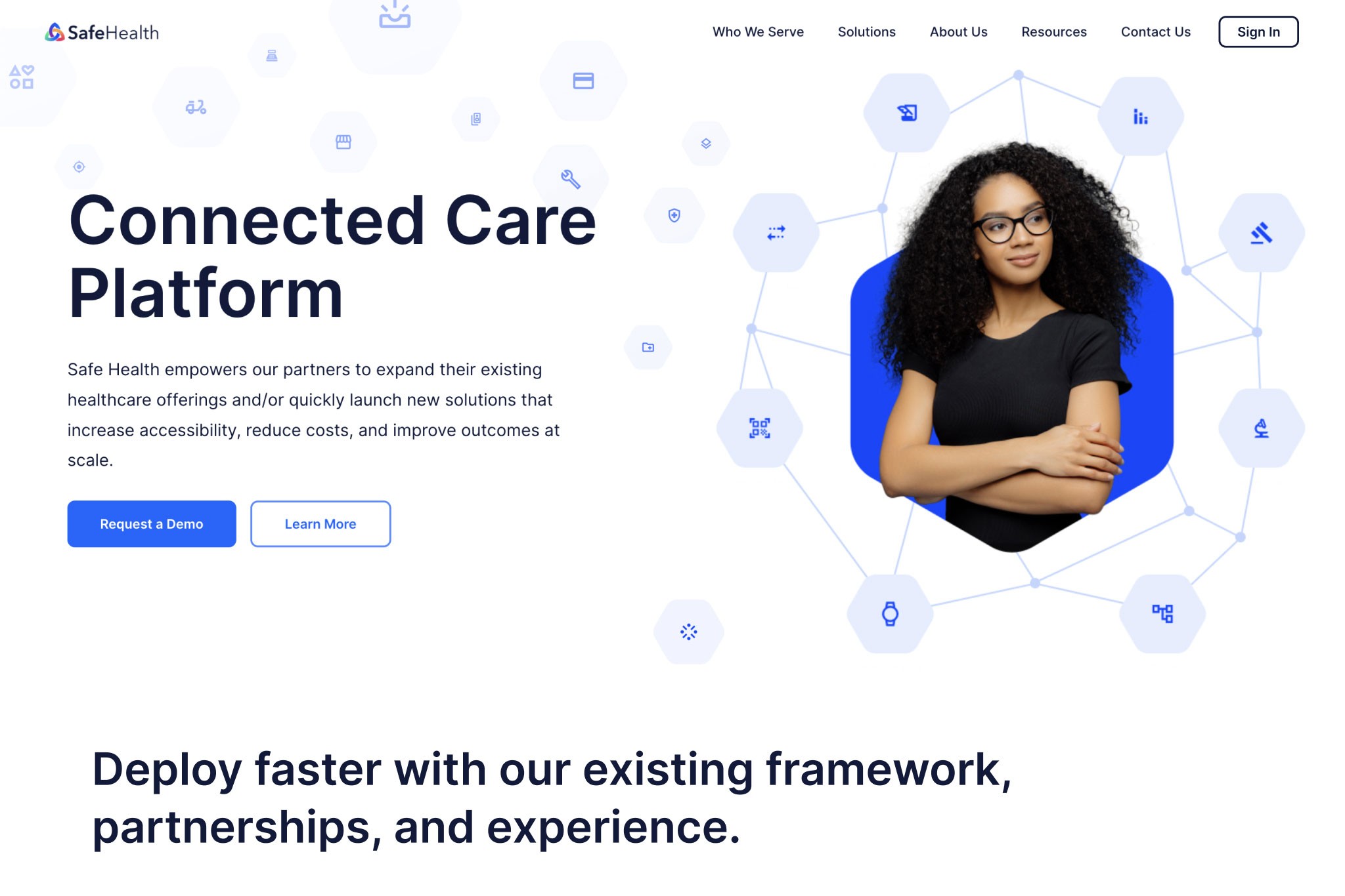 Health Care Web UI Example 3