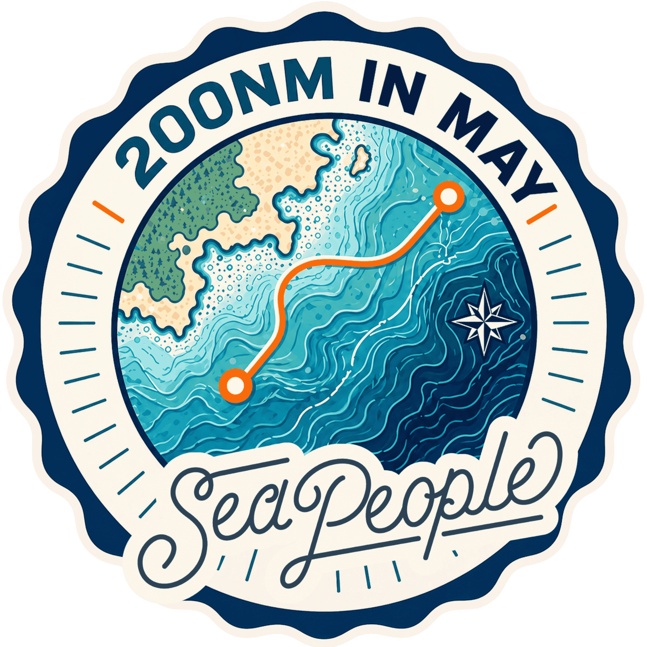 SeaPeople 200nm in May challenge batch