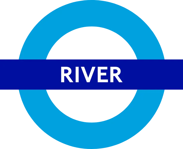 Woolwich Arsenal Riverboat Pier is just a 3 minute walk from Creative Kin podcast studio based at Woolwich Works London SE18