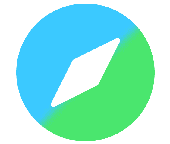 Illustration of a compass