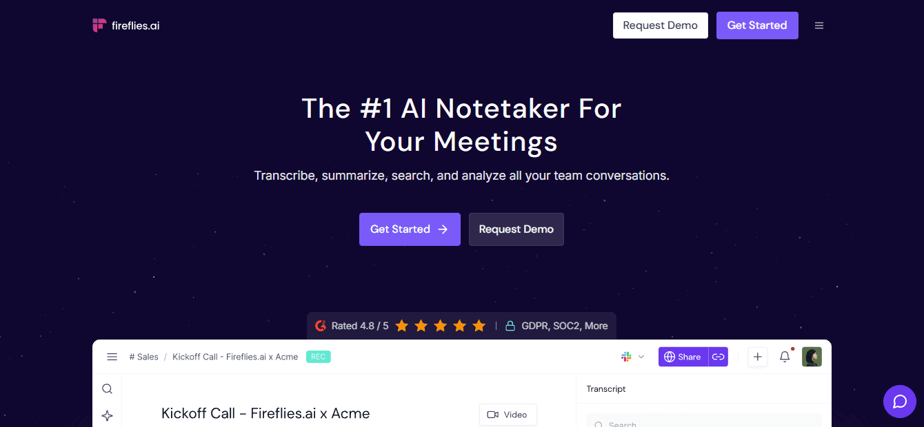 Fireflies.ai&nbsp;&nbsp;