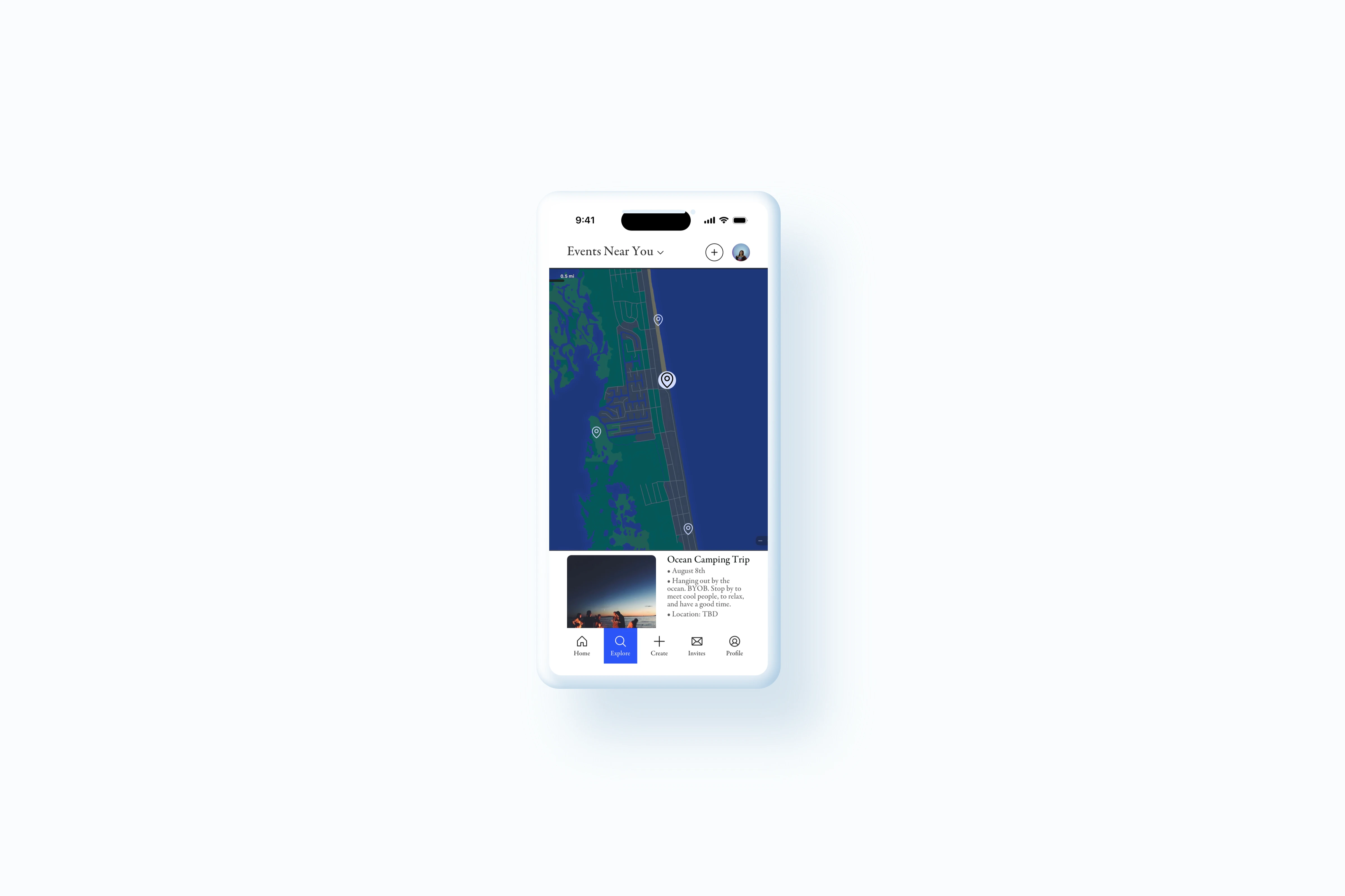 Map Event Discovery