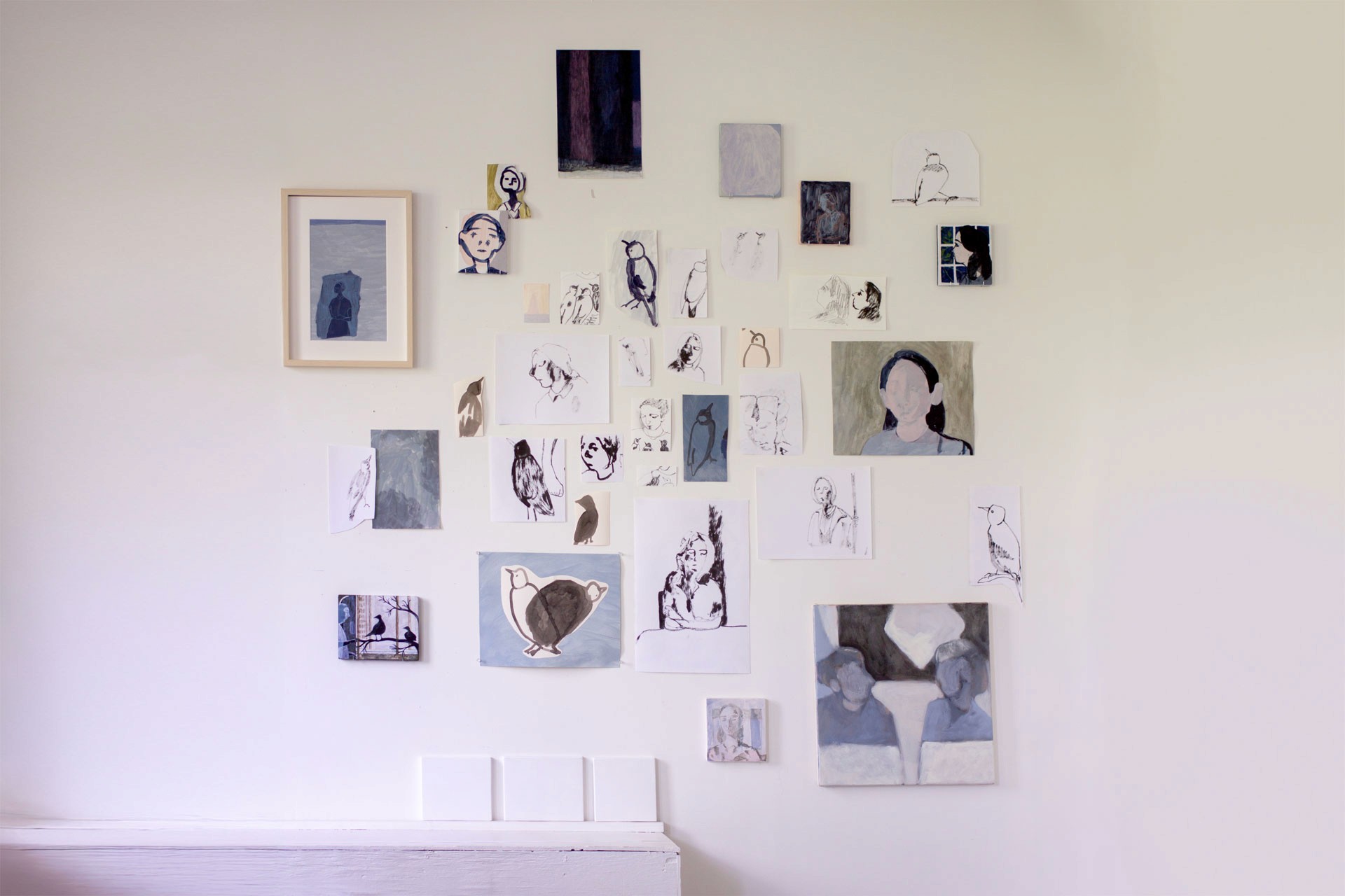 Studio wall, 2023