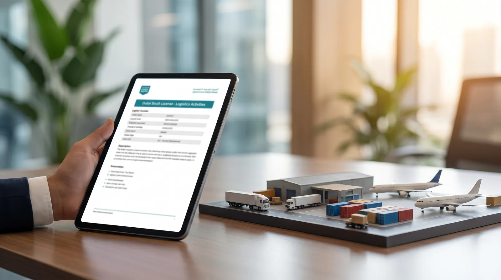 Logistics Activities Available Under a Dubai South License