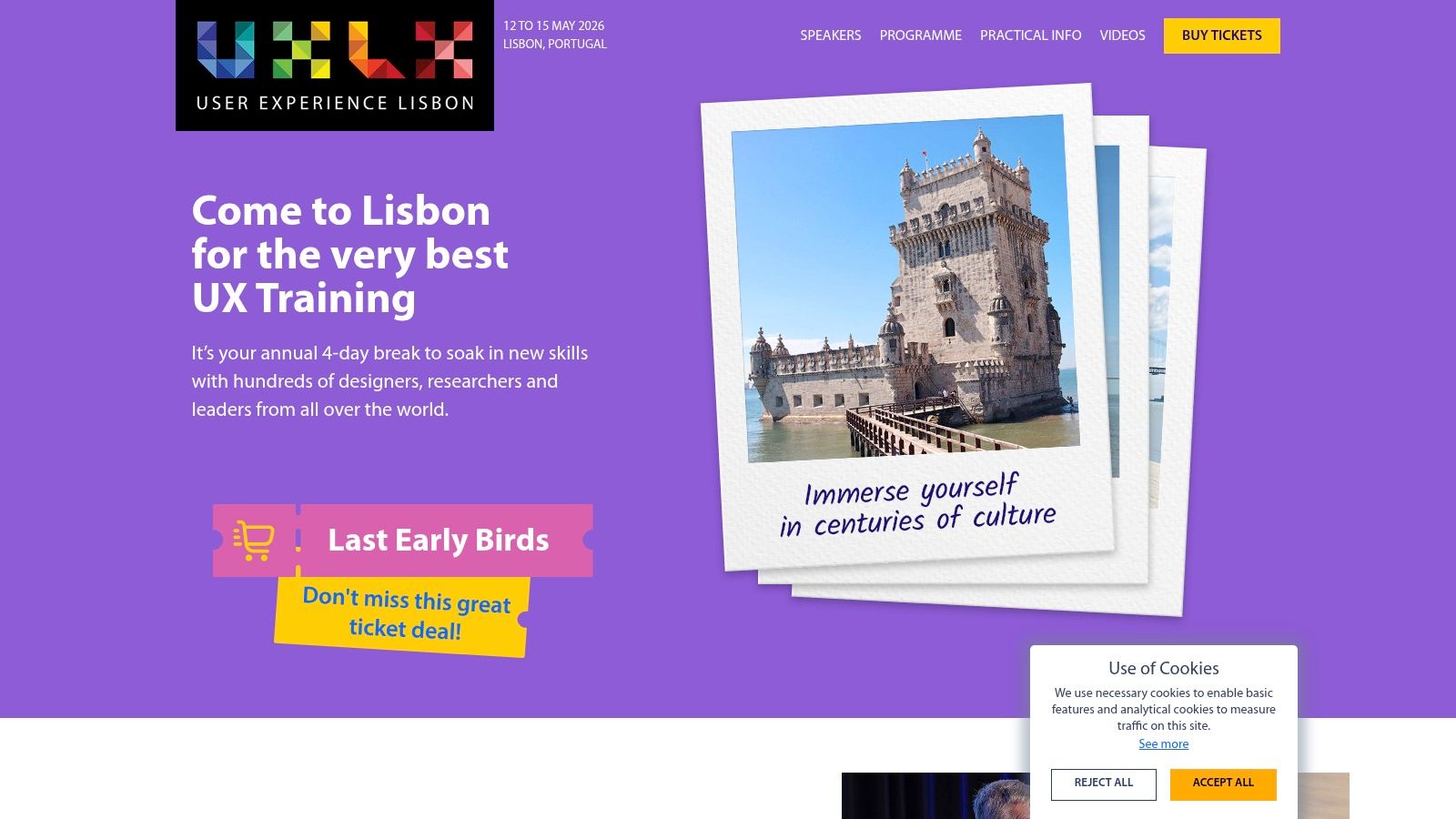 UXLx: User Experience Lisbon 2026