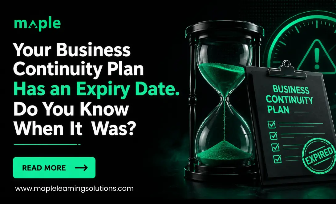 Your Business Continuity Plan Has an Expiry Date. Do You Know When It Was?
