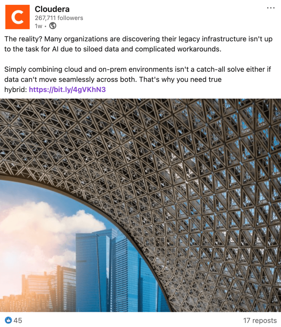Marketing Spotlight: Cloudera Marketing Strategy Social Media Strategy