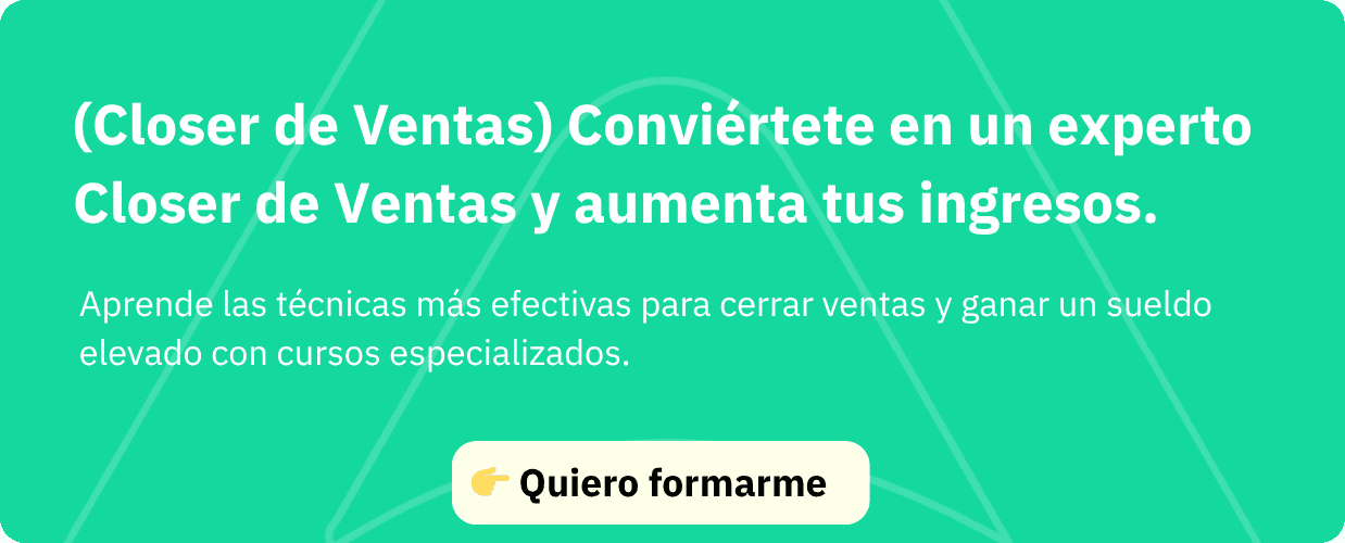 convertirse en un Closer de Ventas