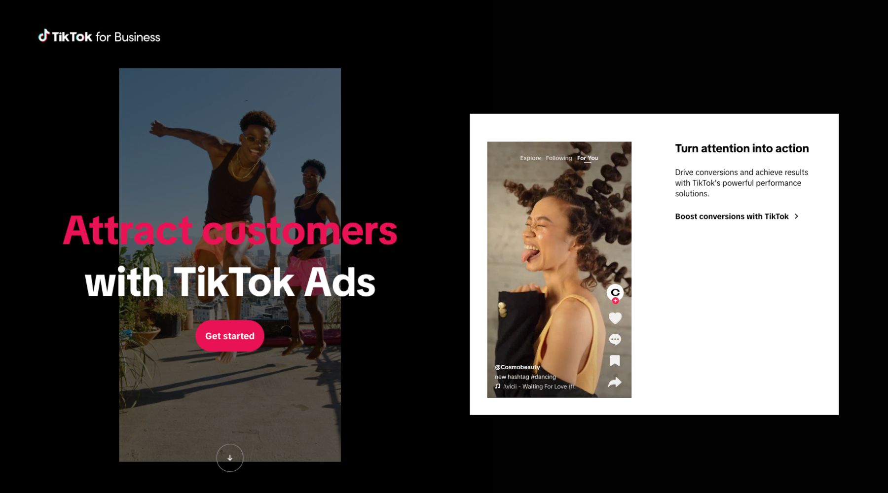 TikTok for business