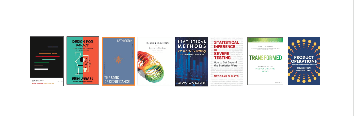 ABsmartly A/B Testing Reading List – A curated list of must-read books for experimenters and product teams.