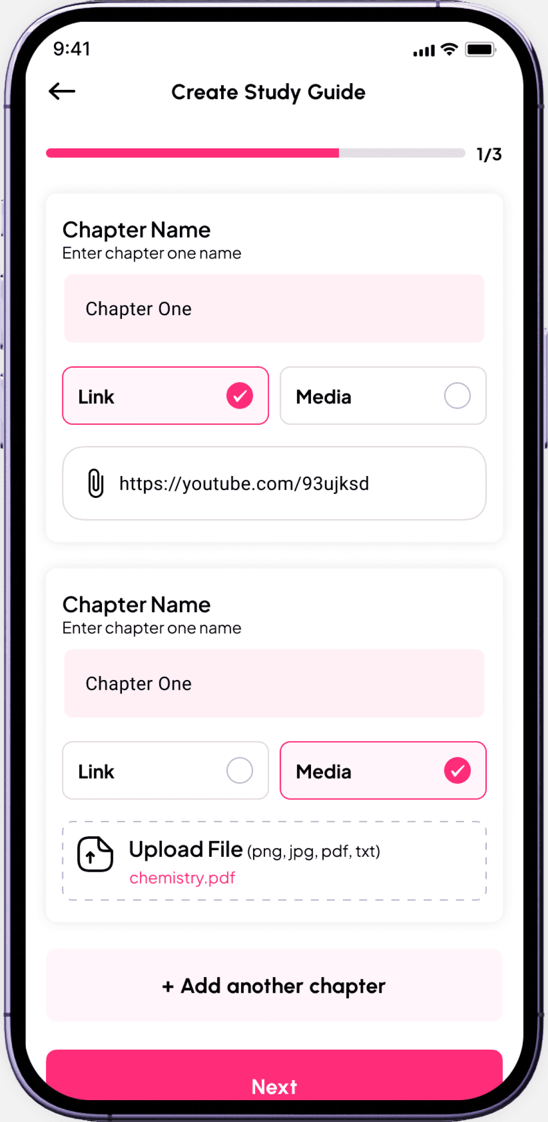 Mobile UI 