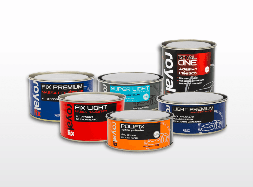 Royal Fix - Massas Plasticas e Poliéster