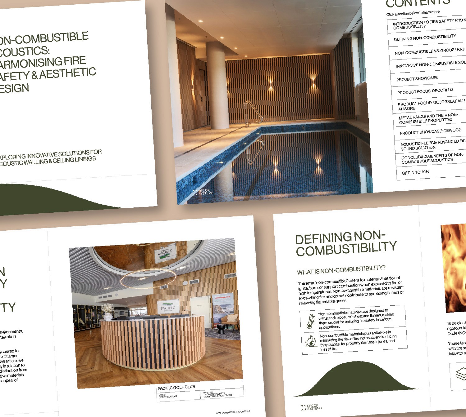 Non Combustible eBook Decor Systems