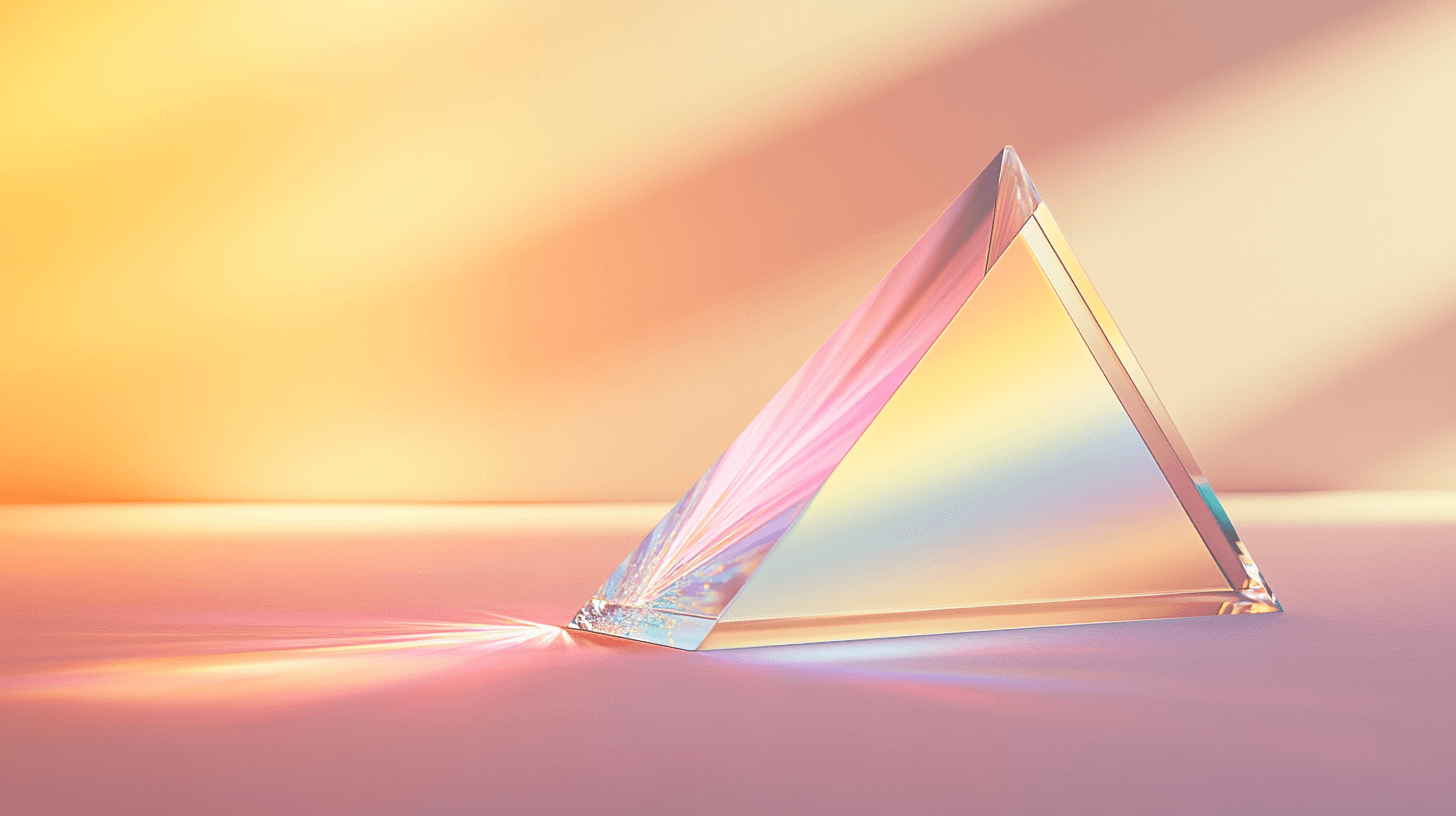 Two men discuss a project while standing at a laptop in an office.