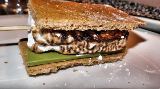 Flesh & Buns: Green Tea S’mores