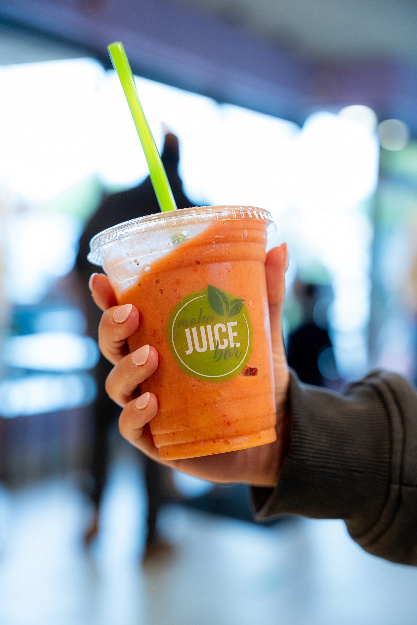 Maha Juice orange smoothie