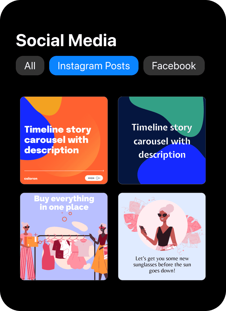 Create social posts that stand out 