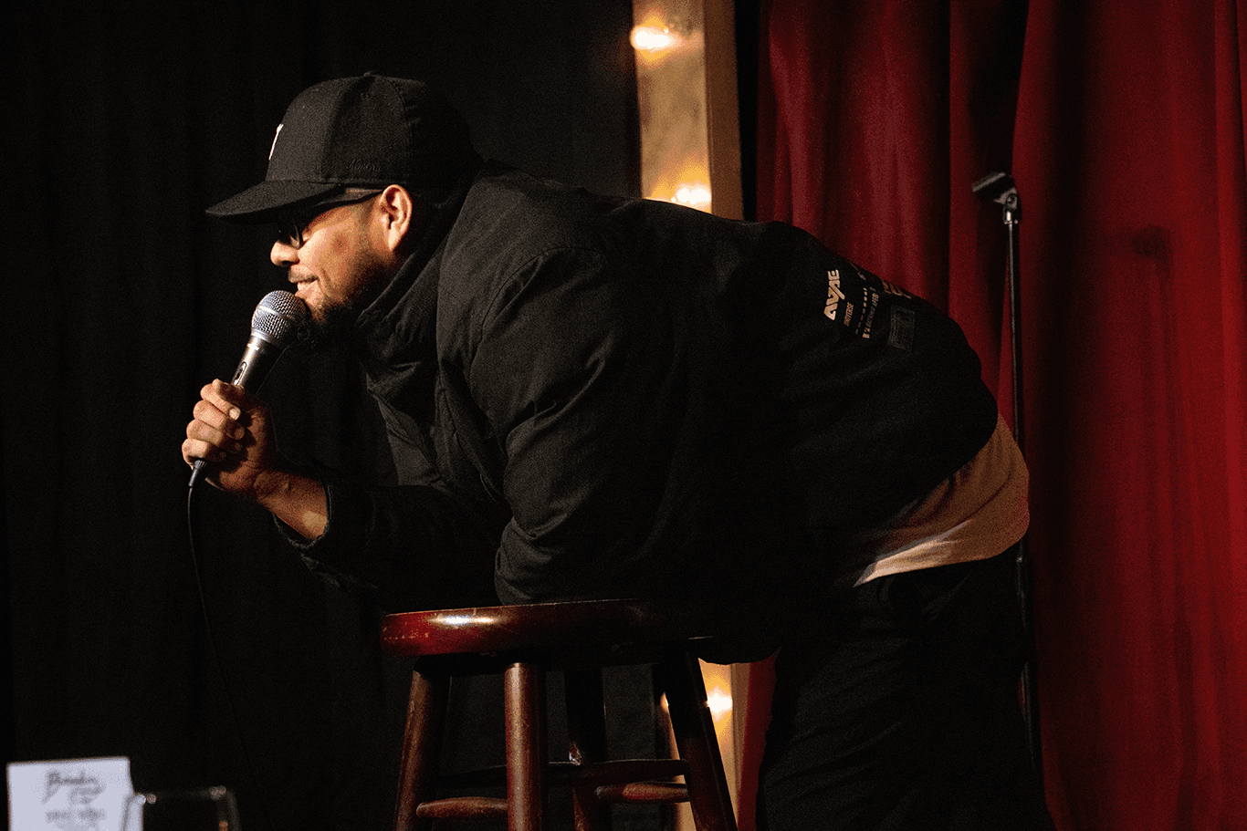 ComedianEd Comedy on Chair