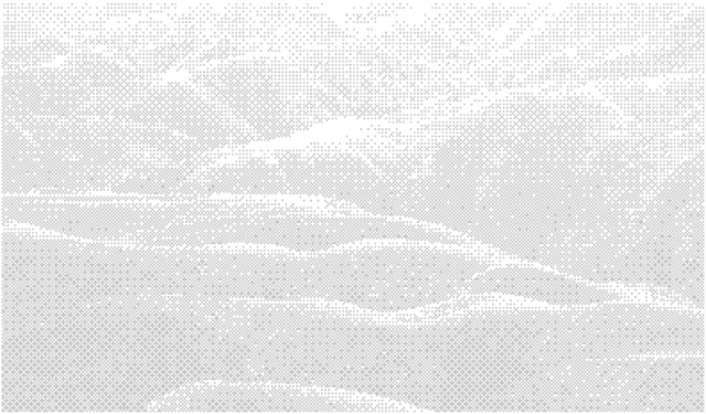 Abstract light gray dotted texture with wavy patterns