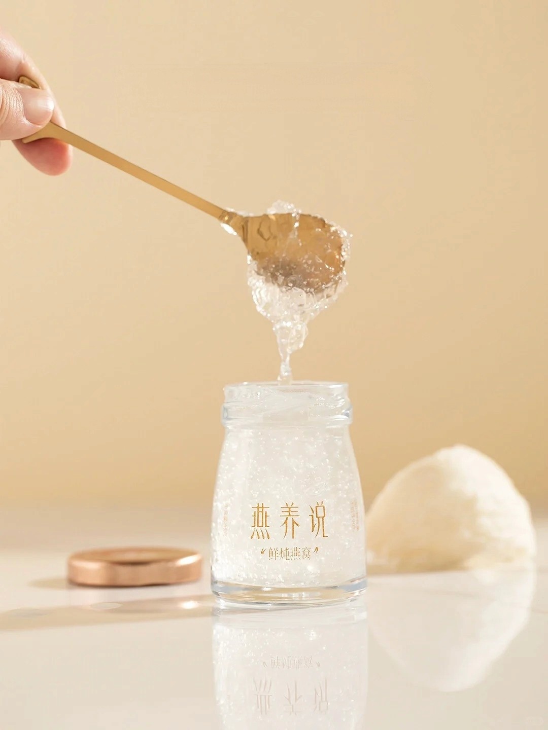 Bird's nest spoon detail photography by Lefty Studio