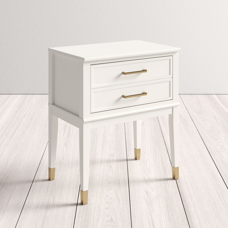 Elegant westerleigh nightstand with ample storage space and a timeless design.