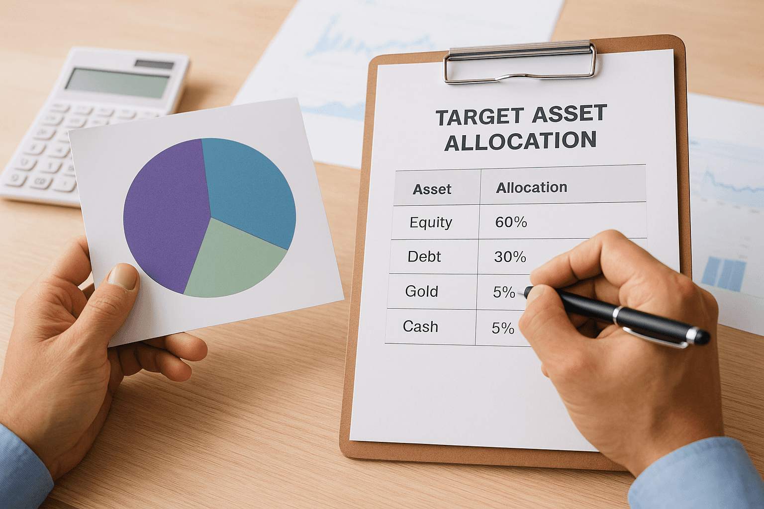 Create your target asset allocation