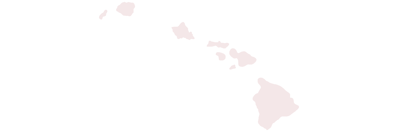 map of Hawaiian islands