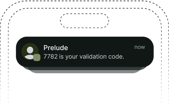 sms verification code