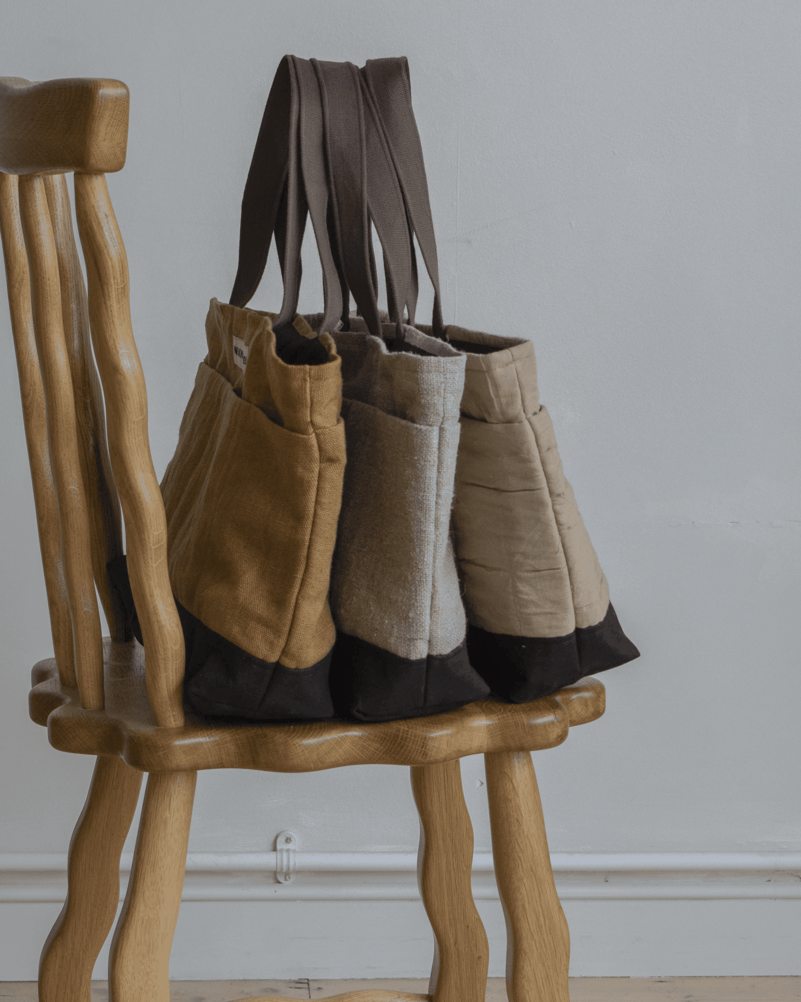 Group shot of Garden Totes from Wilkinson & Rivera