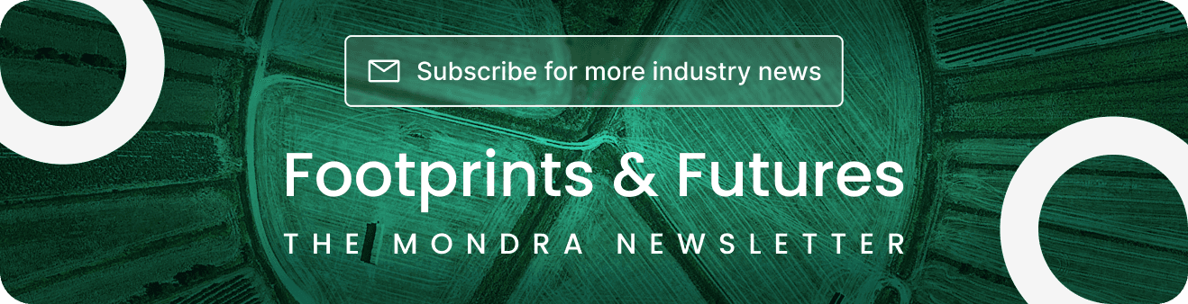 Mondra newsletter banner - email news