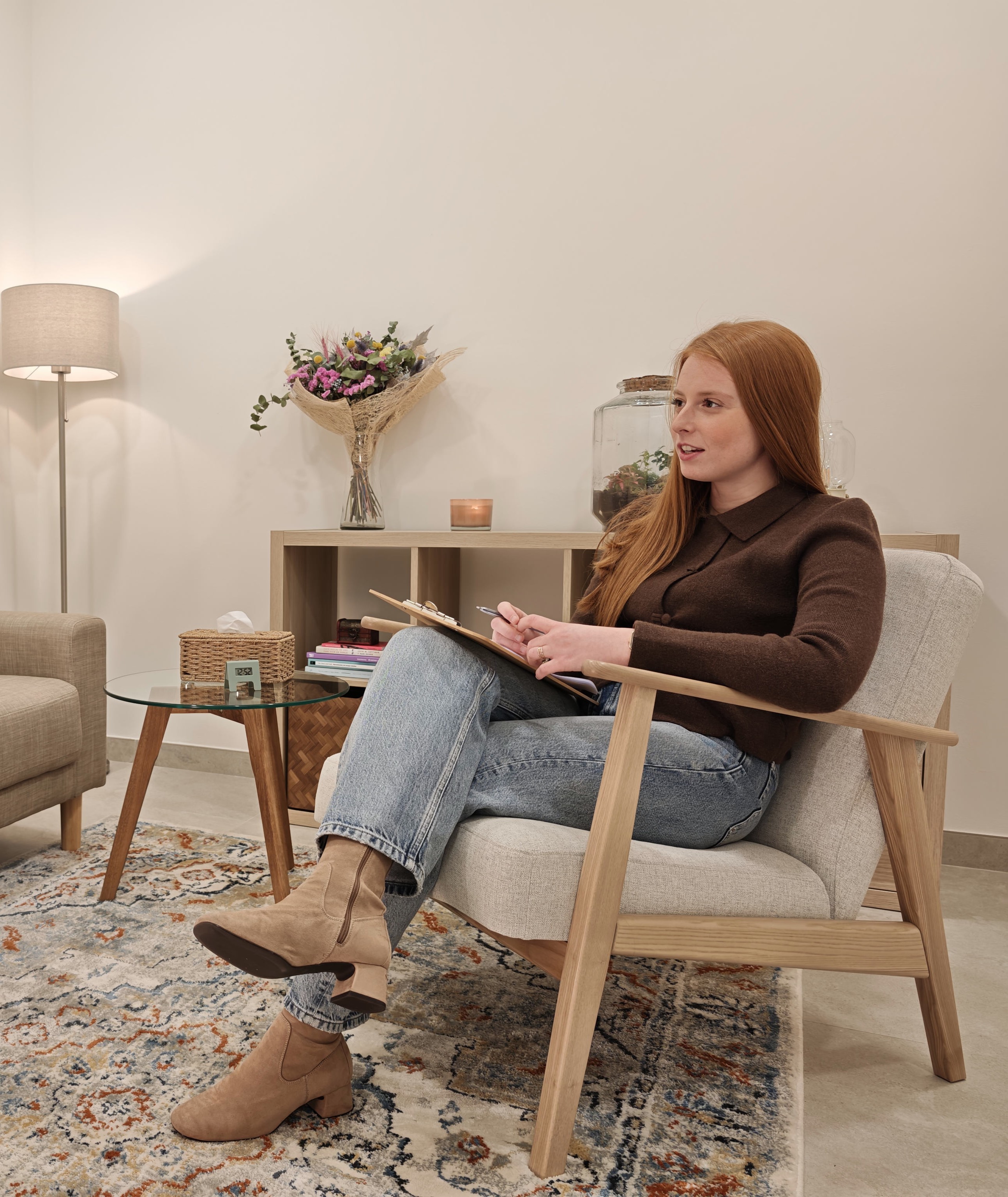 Psicóloga especialista en dependencia emocional en Clínica Danaí Oviedo