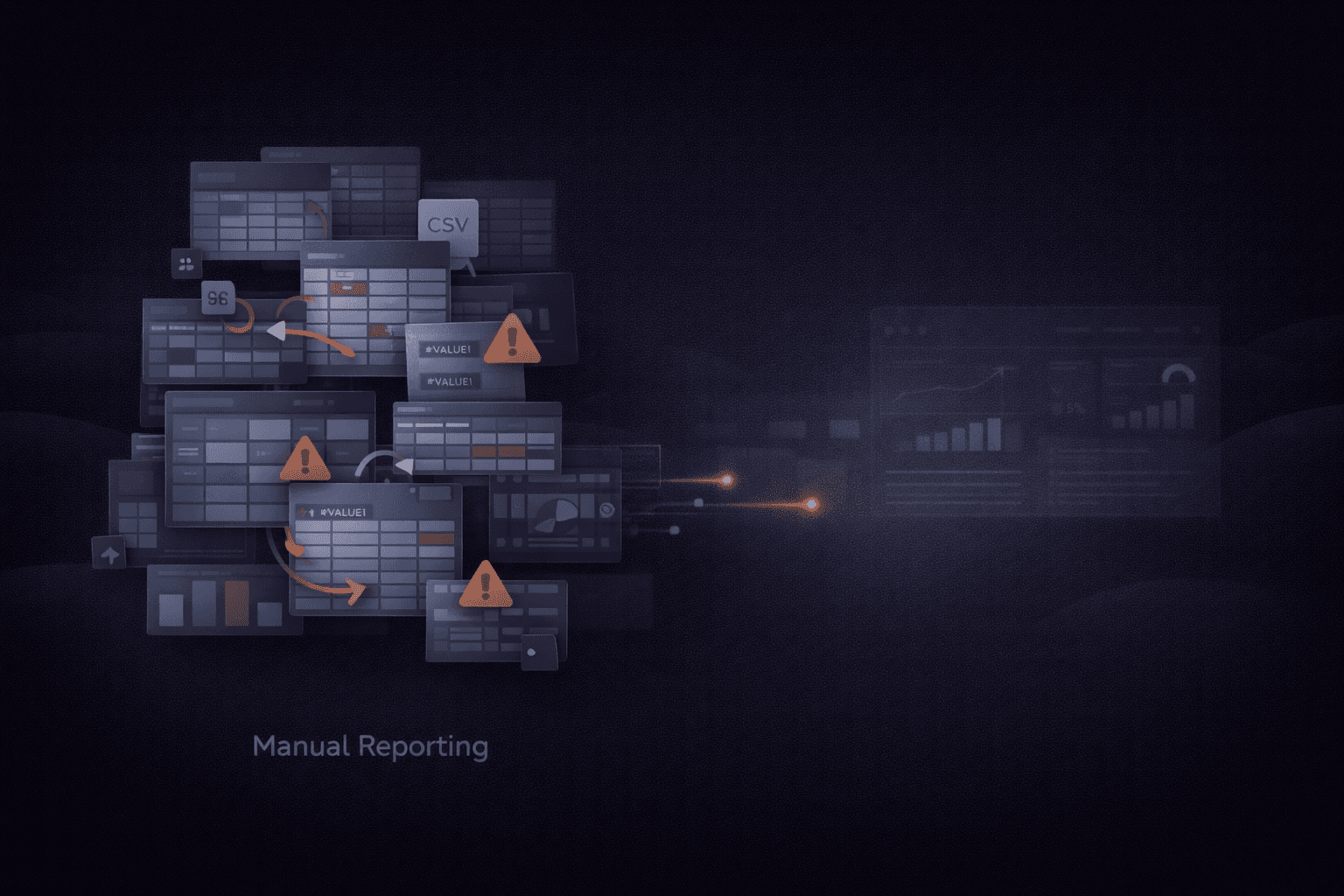 Manual Reporting Problems in Data Teams